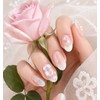 Aurora mother-of-pearl handmade nail tips - ballerina / 오로라 자개