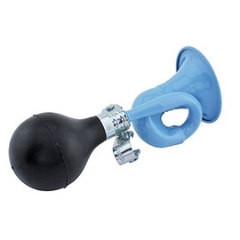 Alta 7 1/4" Bugle Bicycle Horn Multiple Colors (Blue)