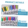 FOMIYES Nail Art Pen Set 12pcs 3d Manicure Paint Pens