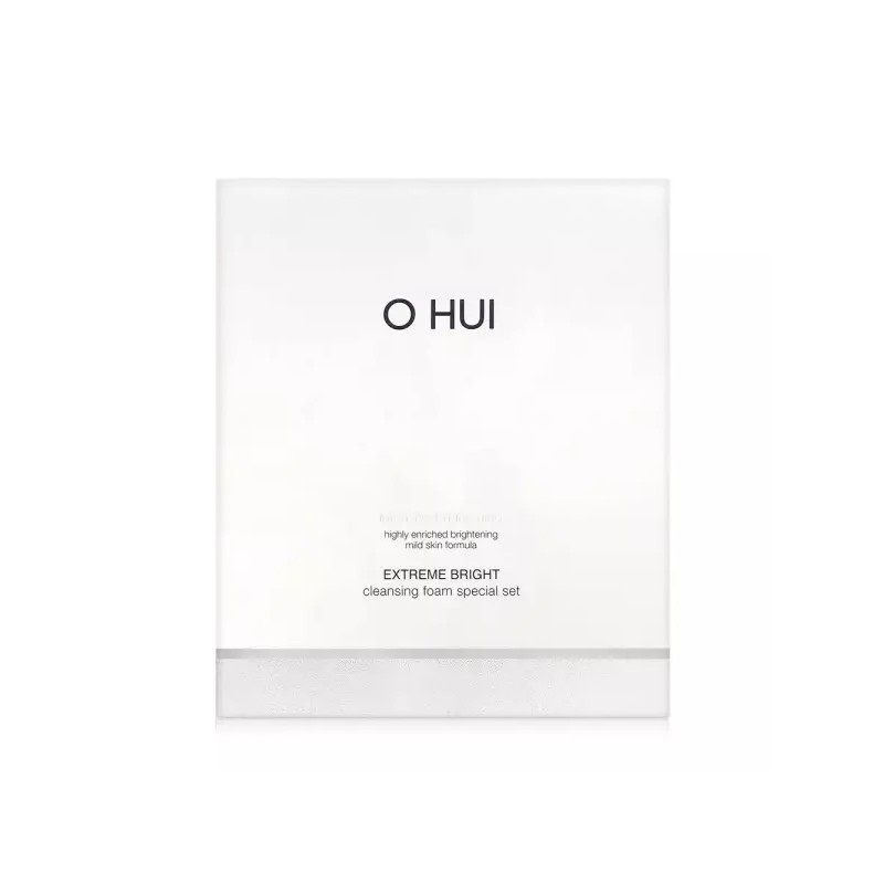 OHUI 오휘 익스트림화이트 브라이트 각질제거 클렌징폼 화장품세트 OHUI Extreme White