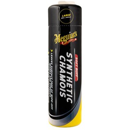 Meguiar's Soft Buff Synthetic Chamois - Chamois Cloth for Car Cleaning, for Cars, Boats, Trucks and Motorcycles - Super Soft, Scratch Free, Lint Free Car Drying Towel - Large - 680mm x 440mm