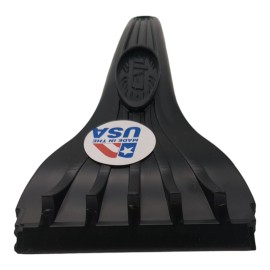 EXP 9" Ice Scraper Exp brand made USA  Car Glovebox Size Black Polyethylene  NEW