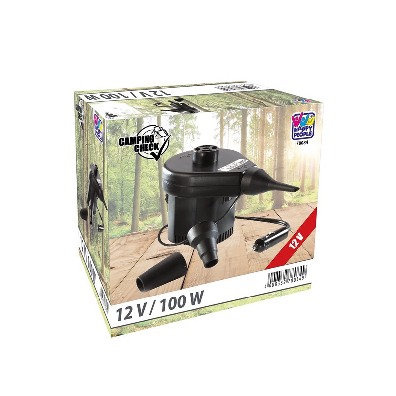 Happy People 78084 Electrical Pump, 12 V, Multi-Color