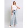 Judy Blue High-Waisted Tummy Control Retro Wide-Leg Jeans – Stylish,
