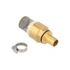 tecuro Suction Filter Set 1 1/2 (6/4) Inch Brass, Foot