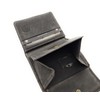 Genuine Leather Mini Wallet 3D Eagle or Wolf with RFID