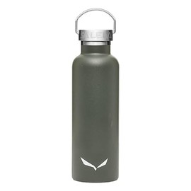 Salewa Valsura Insulated Stainless Steel Bottle, 0.65 L, Dark Olive, Plain