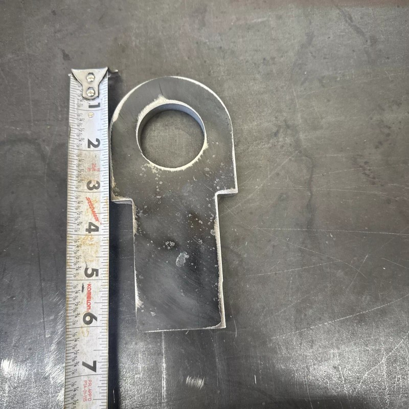 Unbranded Trailer Ramp Hinge Weld On 3/8 Plate 1 1/2