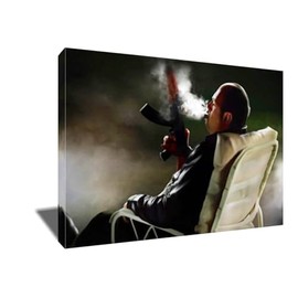 ARToholic Studios The Sopranos Tony Soprano Bear Watch Poster Photo Painting Canvas Artwork Gallery Wrapped on 1.5 inch Wood Frame