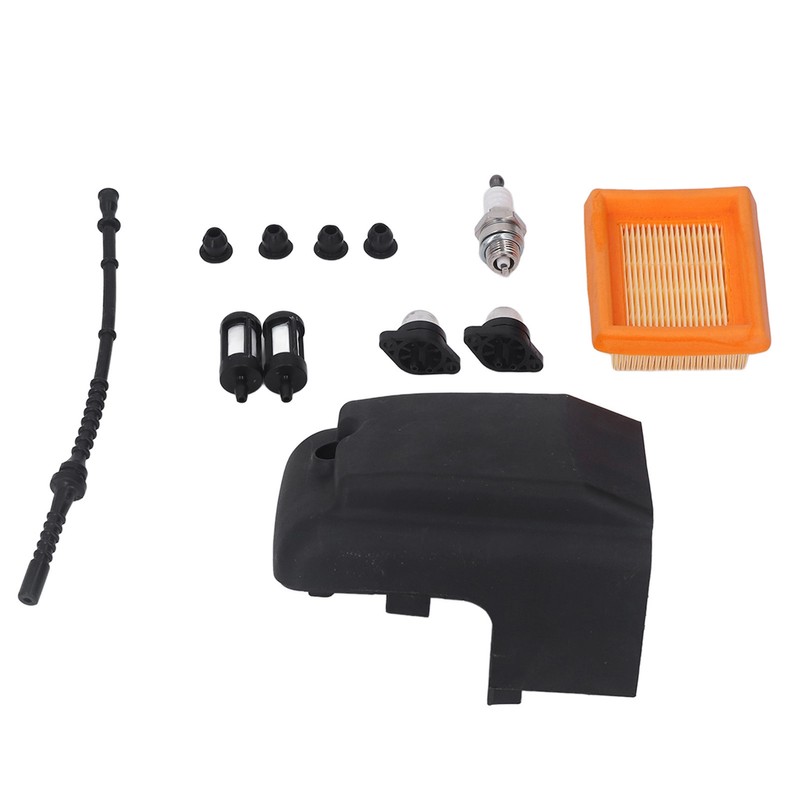 Trimmer Air Filter Cover Kit ABS Rubber Good Wear Resistance