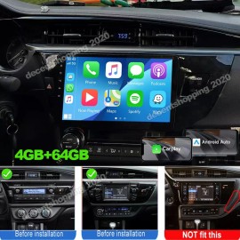 Toyota For Toyota Corolla 2014-16 Apple CarPlay GPS Android 13 Car Stereo Radio 4+64GB