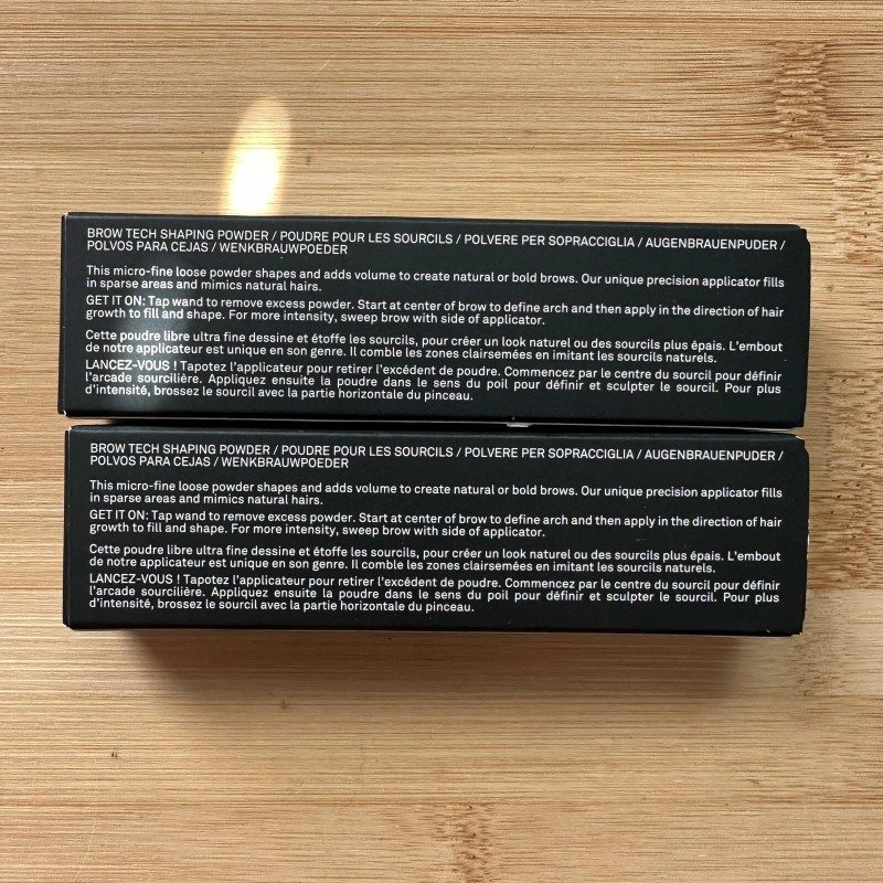 Polvo modelador Smashbox Brow Tech RUBIO 0,03 oz (LOTE DE
