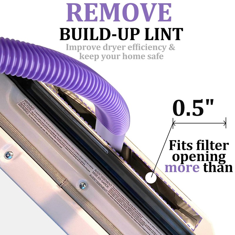 Fullclean Dryer Vent Lint Vacuum Attachments Hose for Dyson Gen5
