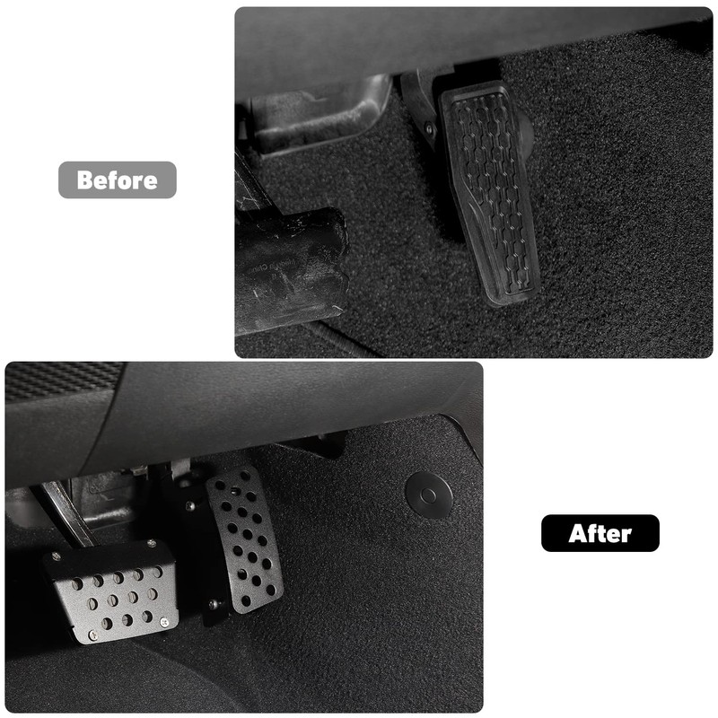 Linskip Gas Pedal Lift Extender Compatible with 2007-2017 Jeep Wrangler