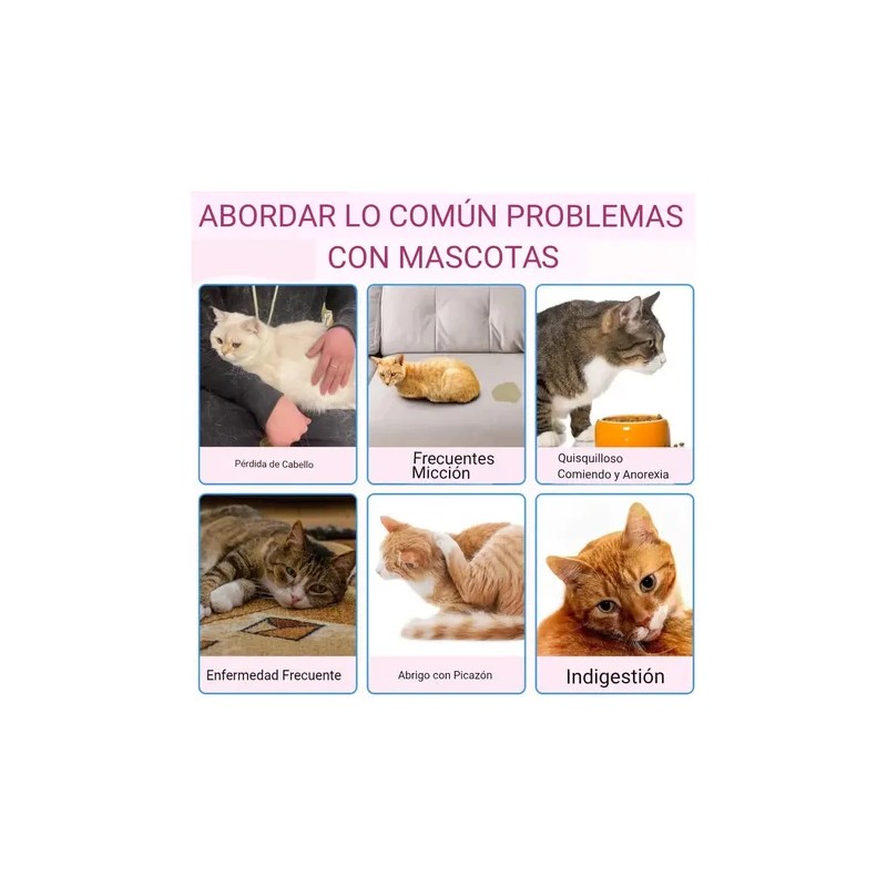 Colágeno Para Gato Salud Articular Digestiva Piel, Vitaminas