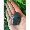0.25 Pound Magnetic Hematite Tumbled Stones, Polished Natural Magnetic Hematite