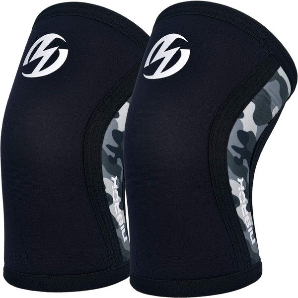 Elbow Sleeves (Pair),Support for Cross Training,Weightlifting,Powerlifting,Basketball and Tennis,5mm Neoprene Compression