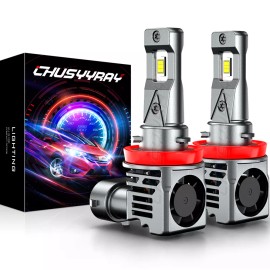 CHUSYYRAY For Polaris Slingshot S SL SLR LE Center 6000K White LED Headlight Kit Bulbs