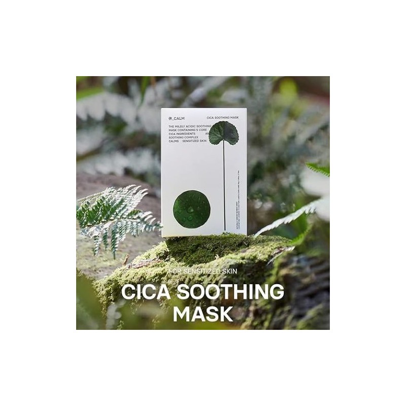 HUECALM [HUECALM]Cica Soothing Mask 25g (10ea)