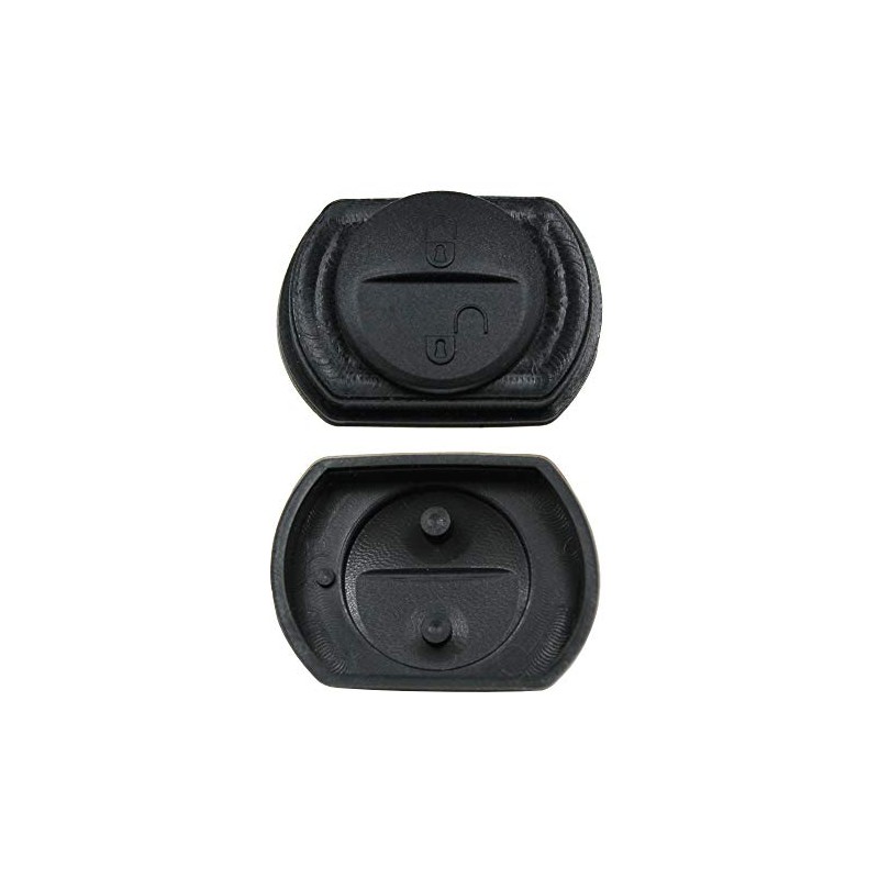 Rubber Keypad Replacement for Car Key Housing Compatible with Mitsubishi