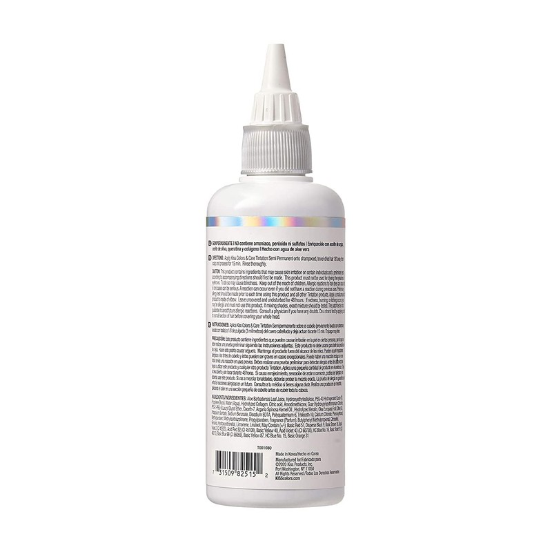 Kiss Tintation Semi Permanent Hair Colour With Argan Oil, Aloe