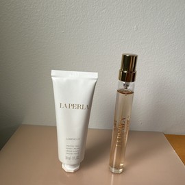 La Perla Set Of La Perla Luminous EAU De Parfum - 0.35oz & Hand Cream 1oz