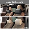 NETSEY Car Headrest Pillow, Soft Memory Foam Car Neck Pillow