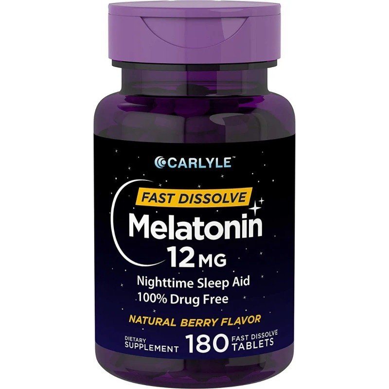 Melatonina 180 Dormir Mejor Relajación Anti Depresión Eg M7