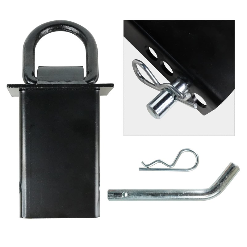 ANLU LOAD Heavy Duty Adjustable Trailer Stake Pocket D Ring,