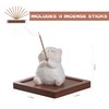 Lionpower Incense Holder for Sticks with Burner & Ash Catcher