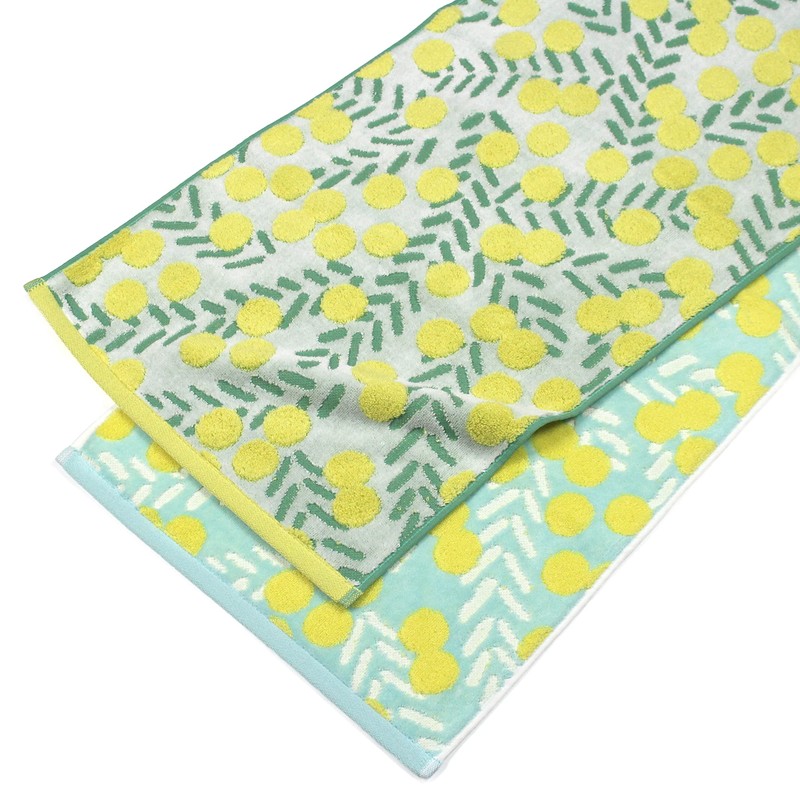Imabari Towel Iori Mimosa Face Towel (White)