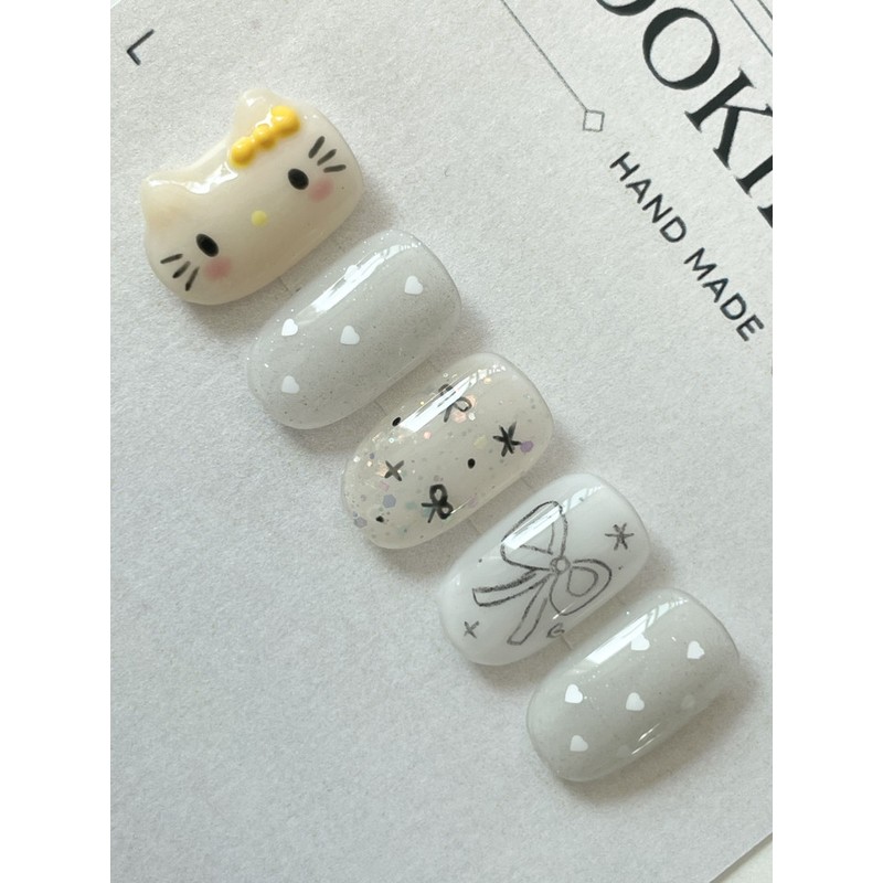 ⭐️ Kitty Nail [Kitchy Kitty Nail Collection] ⭐️ - Green