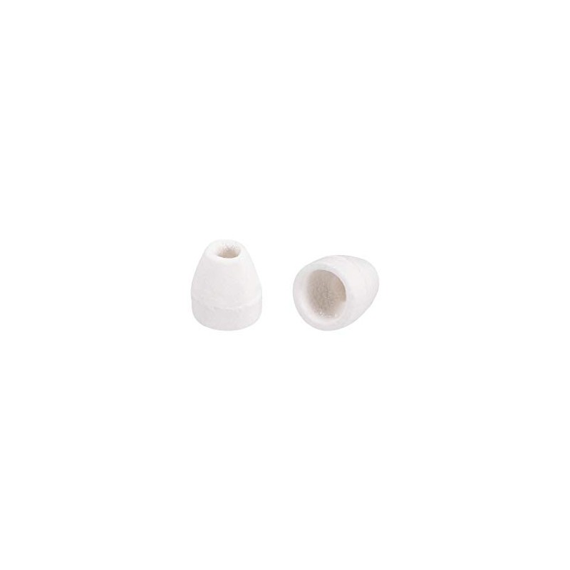 sourcing map Ceramic Conical Insulation Beads for Heat Shrink Tubing