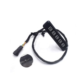 RuiWen FDDL001 Keyless Entry Keypad Driver Side Left Compatible with Ford F150 2015-2020 F250 Super Duty F350 Super Duty 2017-2020 OE #FL3Z-14A626-AD 601-046 FL3T-14A626-ANW