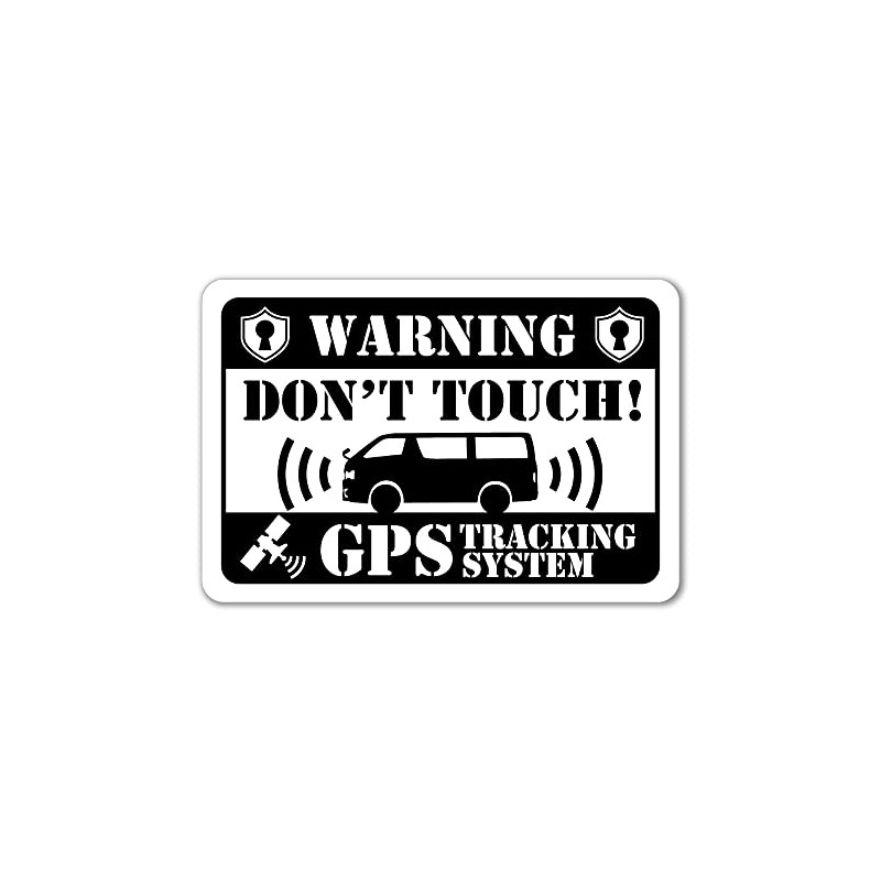 Tamiya Card Size Security, Don'tTouch Choose From Stickers, Magnets, Waterproof,
