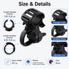 Bicycle Light Bracket for Cycling – 360° Adjustable Anti-Slip Flashlight