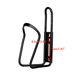 Bike Bottle Holder, Water Bottle Cage Aluminium Alloy Water Bottle Holder fit Bicycles, MTB, Baby Strollers, Wheelchair Gold 1PCS