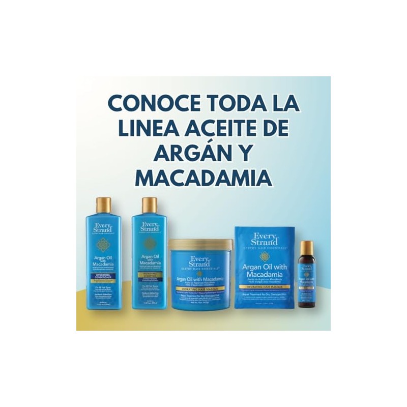 Every Strand Mascarilla Hidratante con Aceite de Argan Macadamia 425