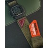 Replacement Watch Band Strap for Casio Mens G-Shock GD-100/GD-120/GA-100/GA-110/GA-150 Upgraded