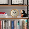 Jones Clocks® Venus desk clock | Modern round design |