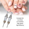 2pcs Nail Drill Spindle Complete Set Nail Polisher Handle Professional