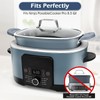 For Ninja Crockpot Slow Cooker Silicone Pot Handle Cover, for