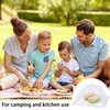 SEABABOO 2 Pack Food Covers, 12 Inch Foldable Encrypted Mesh
