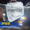 AQJ 4X LED HEADLIGHTS 4X6 FIT 2003-2008 2009 CHEVY KODIAK