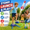 Air Powered Rocket Launcher Toy for Kids – Foot Pump