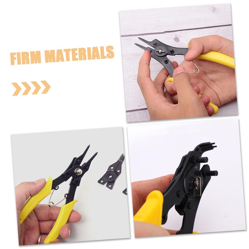 OSALADI Pliers Kit 4-in-1 Spring Clamp Tool for Car Auto