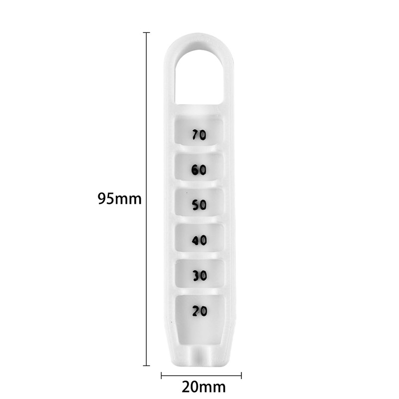 Enwye Golf Tee Height Adjuster, 6 Settings Plastic Adjustments Tee