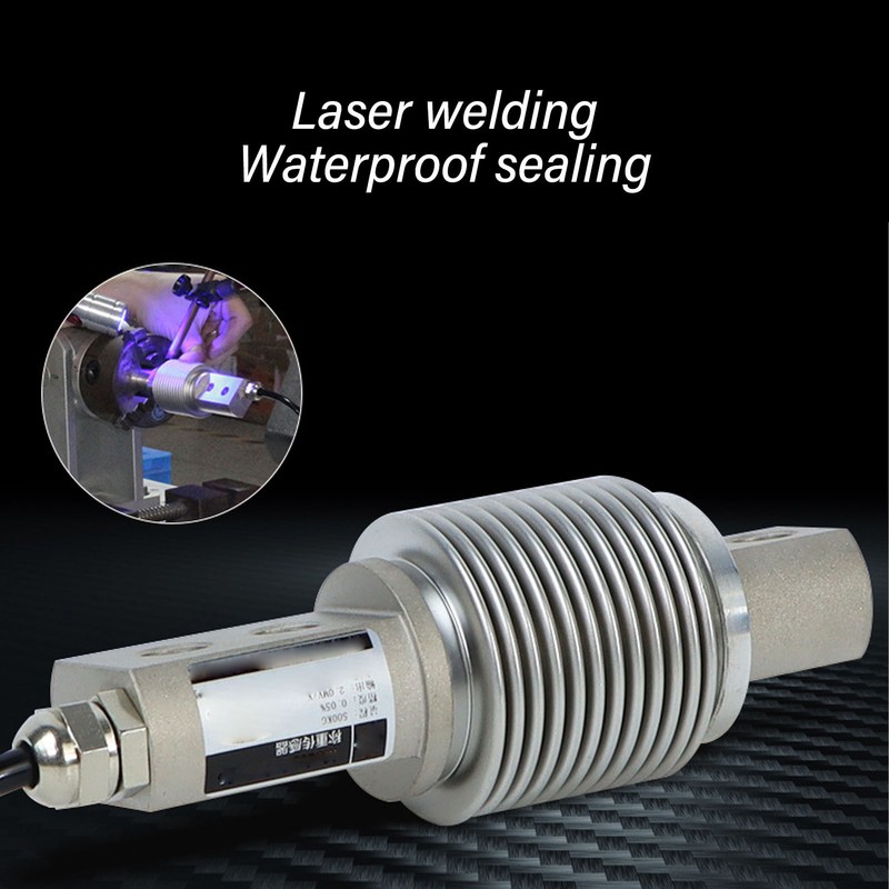 Bellows Load Cell Stainless Steel Waterproof Hex Connector Weighing Sensor