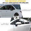 PGTOPONE Switchback White/Amber LED Side Rearview Mirror DRL Sequential Flash