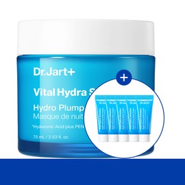 Dr. Jart+ [Hydrating Mask] Dr. Jart+ Vital Hydra Solution Hydro Plump Overnight Mask 75ml (+Water Cream 7ml x 5)